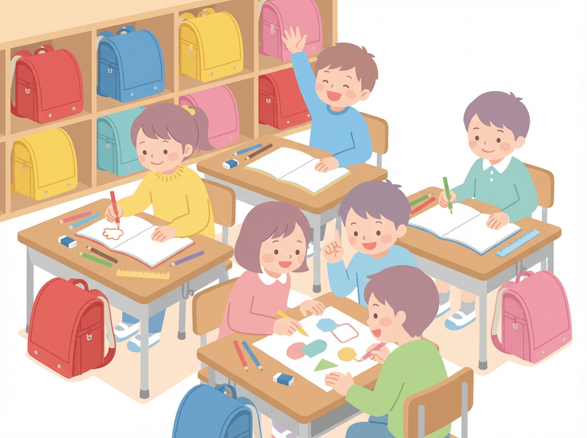 小学校の学習風景