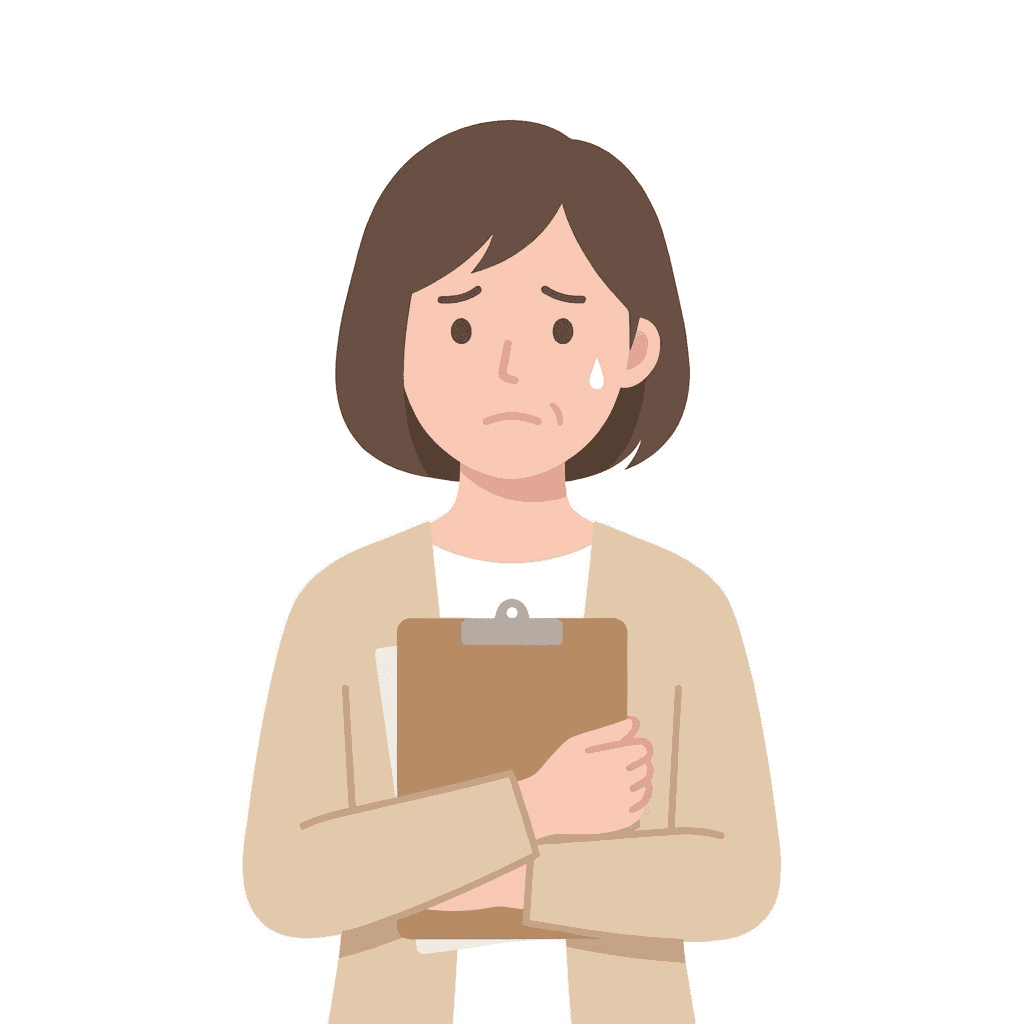 教務主任のイラスト